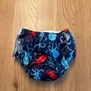 i play. Navy Octopus Kids Swim Diaper Cover